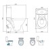 Унитаз-компакт Santek Римини 1.WH30.2.130
