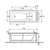 Акриловая ванна Jacob Delafon Struktura 170x70 E6D306RU-00