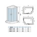 Душевая кабина Weltwasser WW500 Werra XL 1204 R 120x90