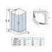 Душевая кабина Weltwasser WW500 Werra XL 801 80x80