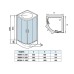 Душевая кабина Weltwasser WW500 Werra XL 904 90x90