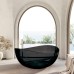 Прозрачная ванна ABBER Kristall AT9705Onyx 150x150