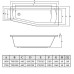 Акриловая ванна C-Bath Nika 170x70 R CBA00402R