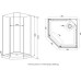 Душевая кабина Timo Ilma 709 B 90x90