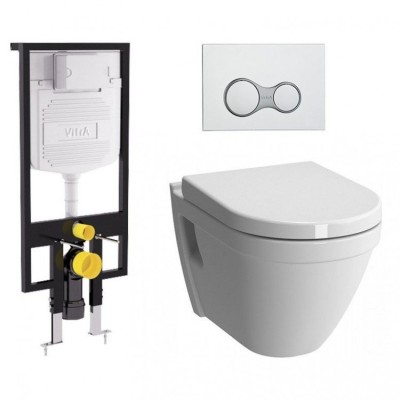Комплект VitrA S50 9003B003-7200 4 в 1 с микролифтом