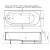 Акриловая ванна Aquanet Lotos 180x80