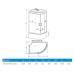 Душевая кабина Erlit ER3512TPL-C4-RUS 120x80