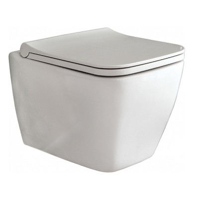 Унитаз подвесной Berges Wasserhaus Quad Rimless 082104 безободковый