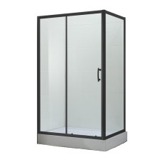 Душевой уголок без поддона BandHours Mike/Side-Glass 812 B 120x80