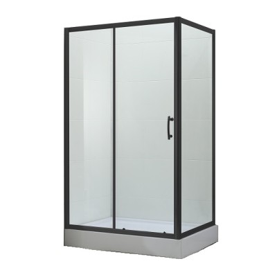 Душевой уголок без поддона BandHours Mike/Side-Glass 810 B 100x80