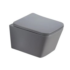 Унитаз подвесной Hansmann Keramik Kvadro GREY УНИ0015