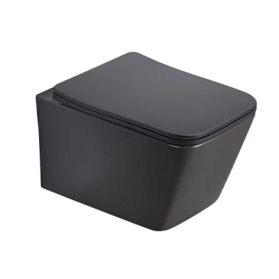 Унитаз подвесной Hansmann Keramik Kvadro DARK GREY УНИ0016