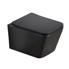 Унитаз подвесной Hansmann Keramik Kvadro BLACK УНИ0017
