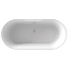 Ванна из искусственного камня Bas Венеция 170x80 белый