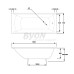 Чугунная ванна Byon Milan 170x70x42
