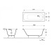 Чугунная ванна Delice Continental 160x70 с отверстиями под ручки
