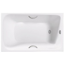 Чугунная ванна Delice Continental Plus 100x70 с отверстиями под ручки