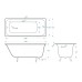 Чугунная ванна Delice Continental Plus 170x70