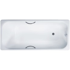 Чугунная ванна Delice Aurora 140x70 с отверстиями под ручки