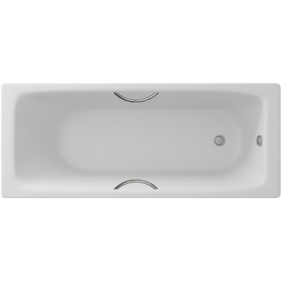 Чугунная ванна Delice Biove 170x75 с ручками