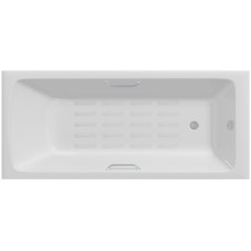 Чугунная ванна Delice Camelot 180x80 с отверстиями под ручки и антискользящим покрытием
