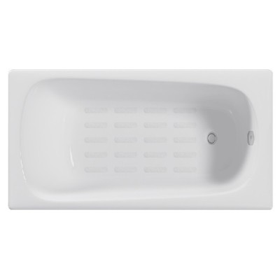 Чугунная ванна Delice Continental 130x70 с анстикользящим покрытием