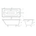 Чугунная ванна Delice Grace 170x70 с анстикользящим покрытием
