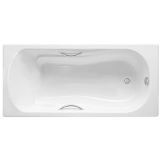 Чугунная ванна Delice Haiti Luxe 180x80 с отверстиями под ручки