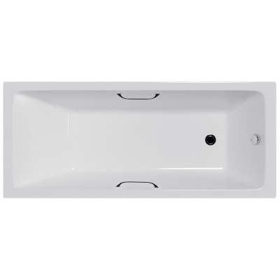 Чугунная ванна Delice Level 140x70 с отверстиями под ручки