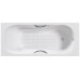 Чугунная ванна Delice Malibu 170x80 с отверстиями под ручки и антсикользящим покрытием