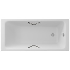 Чугунная ванна Delice Parallel 150x70 с ручками