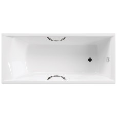 Чугунная ванна Delice Prestige 160x70 с отверстиями под ручки