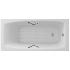 Чугунная ванна Delice Repos 150x70 с ручками и антискользящим покрытием
