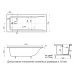 Ванна из искусственного камня Delice Diapason 165x75