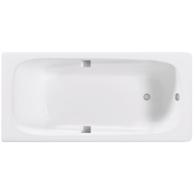 Чугунная ванна Delice Flex 170x80 с отверстиями под ручки