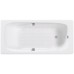 Чугунная ванна Delice Flex 170x80 с отверстиями под ручки и антсикользящим покрытием