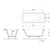 Чугунная ванна Delice Prestige 170x80