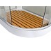 Душевая кабина Deto EM1512 L N LED 120x80