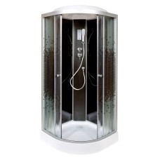 Душевая кабина Deto L 801 100x100 с электрикой