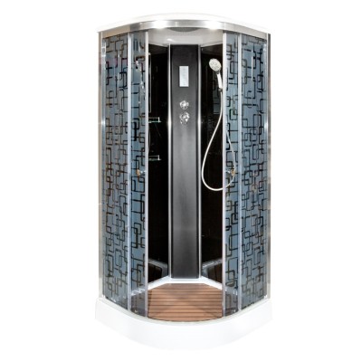 Душевая кабина Deto BM1590 90x90 с электрикой