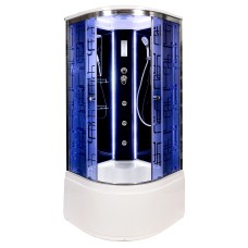 Душевая кабина Deto BM4590 LED 90x90 с гидромассажем