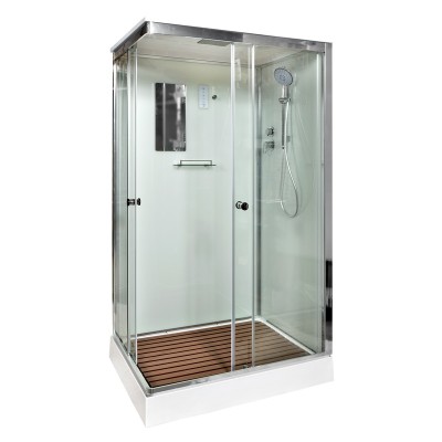 Душевая кабина Deto K402S 120x90 с электрикой