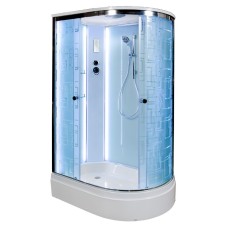 Душевая кабина Deto EM2712 L LED 120x80