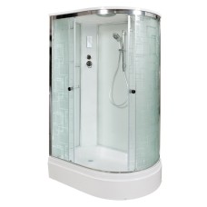 Душевая кабина Deto EM2712 L 120x80 с электрикой