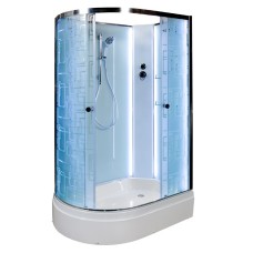 Душевая кабина Deto EM2712 R N LED 120x80
