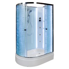 Душевая кабина Deto EM2712 R N LED 120x80 с гидромассажем