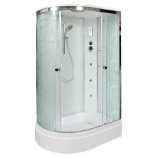 Душевая кабина Deto EM2712 R 120x80 с электрикой и гидромассажем
