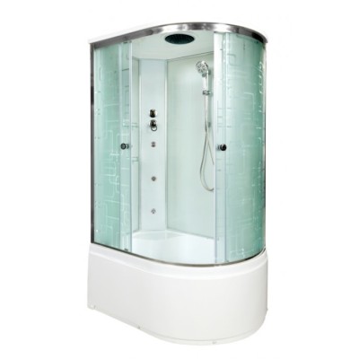 Душевая кабина Deto EM4511 L 110x80 с гидромассажем