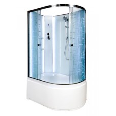 Душевая кабина Deto EM4512 L N LED 120x80