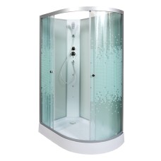 Душевая кабина Deto L 902 L N 120x80 с гидромассажем